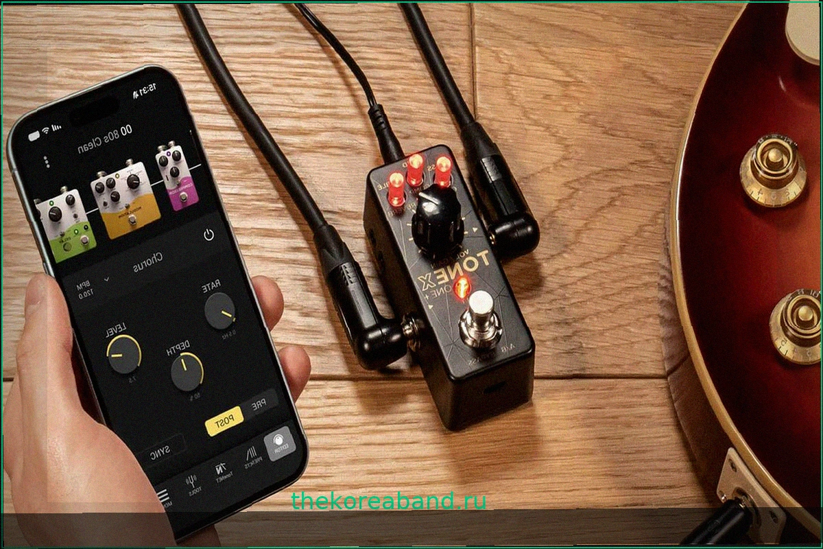 IK Multimedia Tonex One+: Мощнейшая мини-педаль с MIDI и беспроводным редактированием