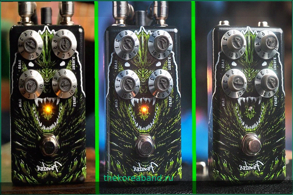 Новая педаль Fender Godzilla Distortion: Сокрушительный Звук и Стильный Дизайн