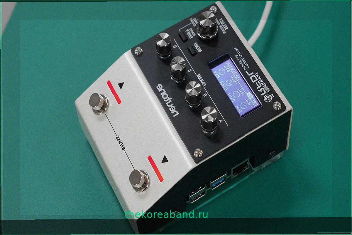 Проект Lydia от Roland: Нейронный семплирующий стомпбокс с ИИ приближается к выходу на рынок